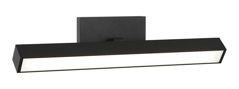 Parallel Matte Black Wall Sconce