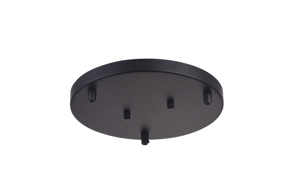 Multi Ceiling Canopy (Line Voltage) Black Canopy