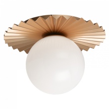 Matteo Lighting X83111MGOP - Modern Ruff Flush Mounts