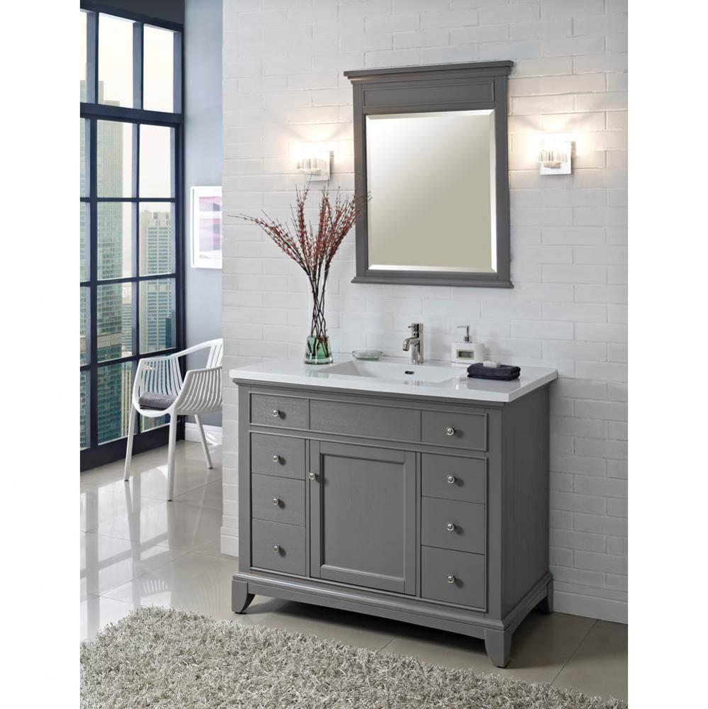 Smithfield 42&apos;&apos; Vanity - Medium Gray