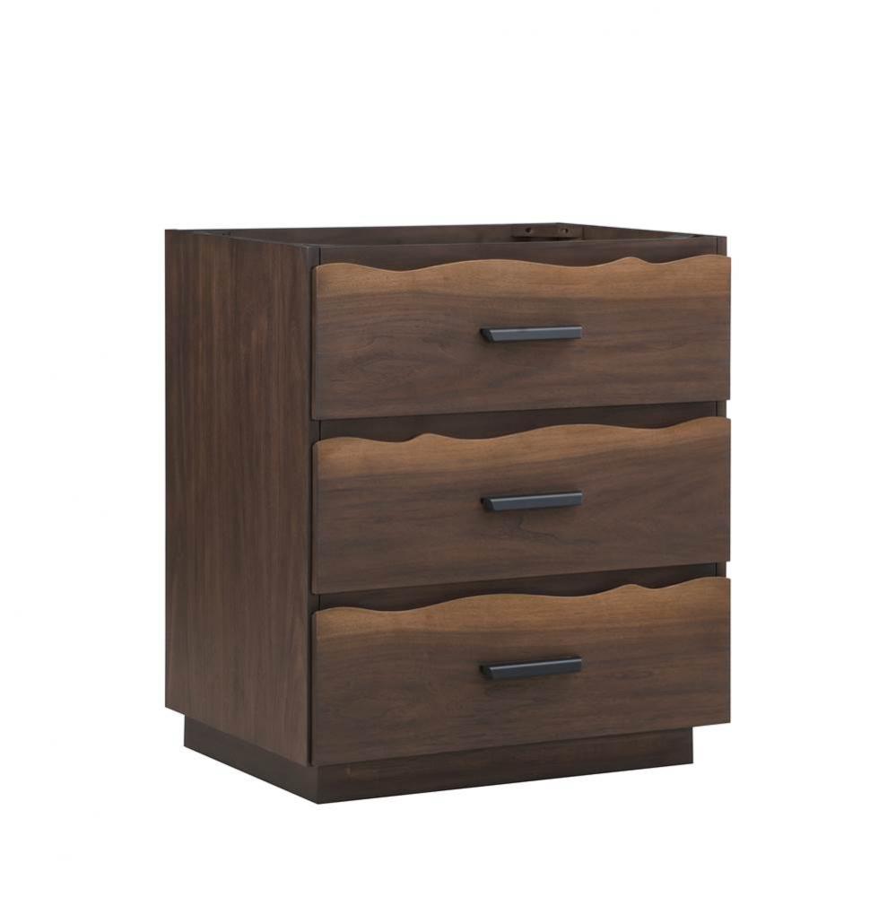 Live Edge 30&apos;&apos; Vanity - Dark Walnut