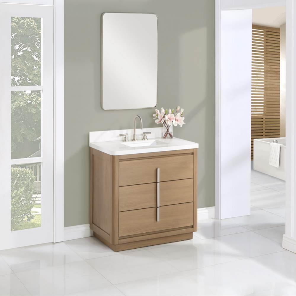 Design Studio 36&apos;&apos; Vanity, Top &amp; Sink Set - Fossil Beige