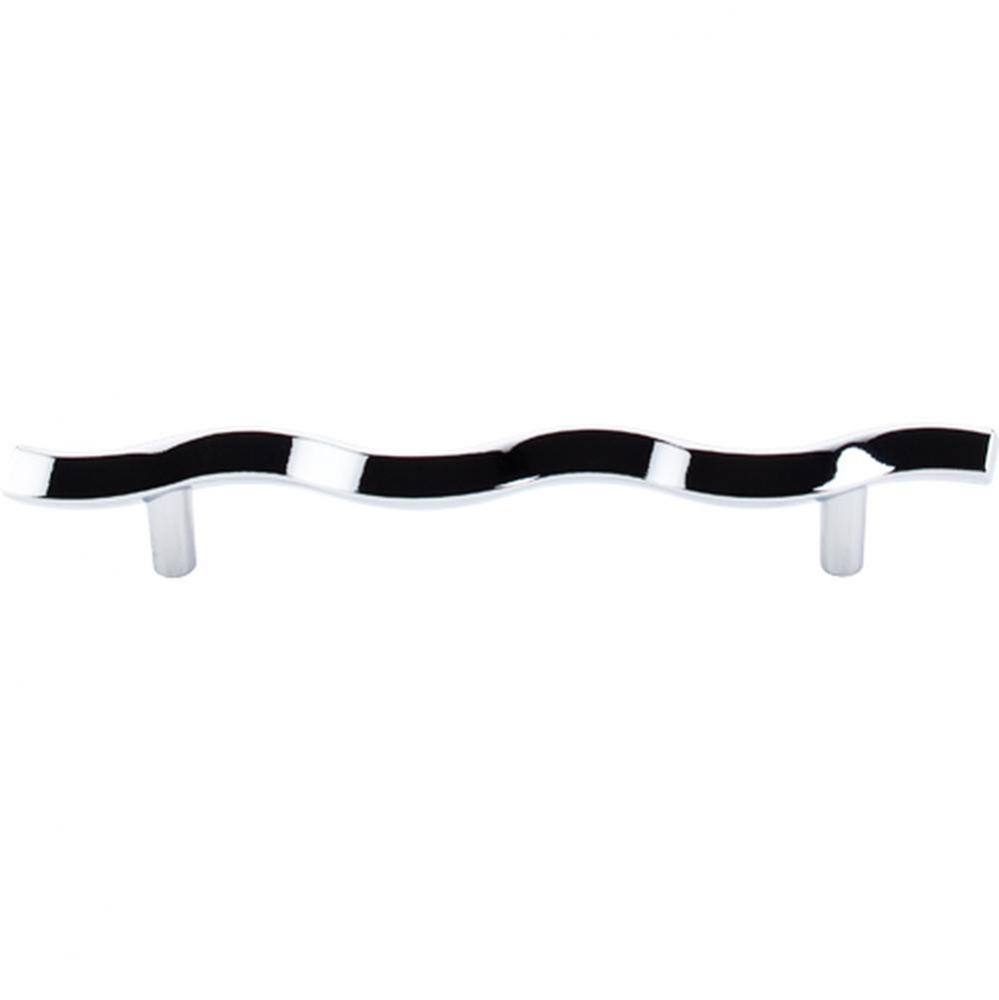 Wave Pull 5 1/16 Inch (c-c) Polished Chrome
