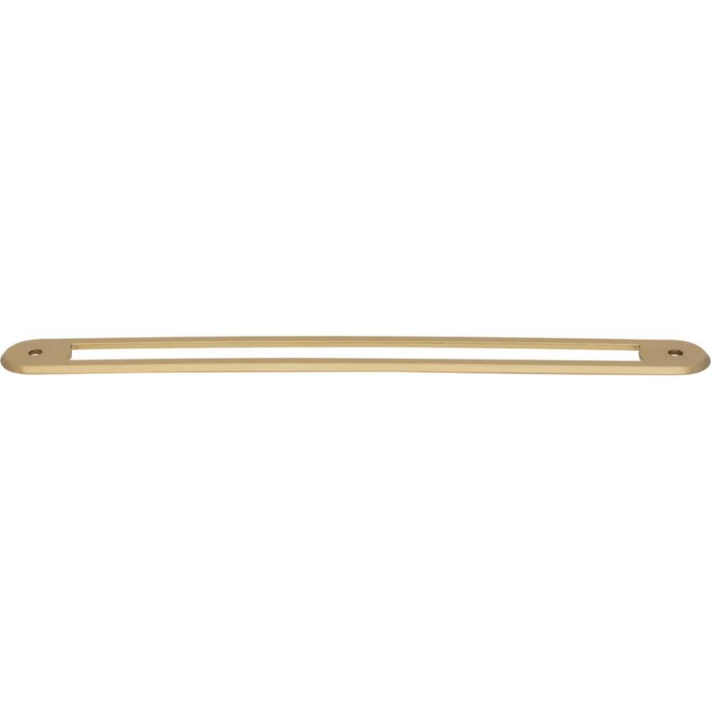 Brockwell Backplate 8 13/16 Inch (c-c) Honey Bronze