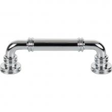 Top Knobs TK3141PC - Cranford Pull 3 3/4 Inch (c-c) Polished Chrome