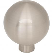 Top Knobs TK3341BSN - Brockwell Knob 1 1/4 Inch Brushed Satin Nickel