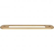 Top Knobs TK3353HB - Brockwell Backplate 5 1/16 Inch (c-c) Honey Bronze