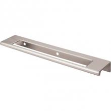 Top Knobs TK522BSN - Europa Cut Out Tab Pull 6 Inch (c-c) Brushed Satin Nickel