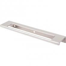 Top Knobs TK522PN - Europa Cut Out Tab Pull 6 Inch (c-c) Polished Nickel