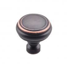 Top Knobs TK880UM - Brixton Rimmed Knob 1 1/4 Inch Umbrio