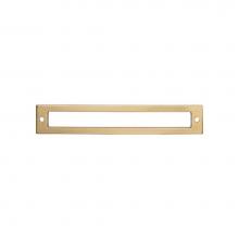Top Knobs TK926HB - Hollin Backplate 6 5/16 Inch Honey Bronze
