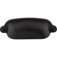 Top Knobs M1684 - Charlotte Cup Pull 2 9/16 Inch (c-c) Flat Black