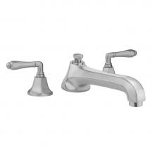 Jaclo 6970-T684-TRIM-BG - Astor Roman Tub Set with Low Spout and Smooth Lever Handles