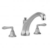 Jaclo 6972-T684-TRIM-BG - Astor Roman Tub Set with High Spout and Smooth Lever Handles