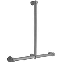 Jaclo T33-32H-32W-SN - T33 Reeded 32H x 32W T Grab Bar