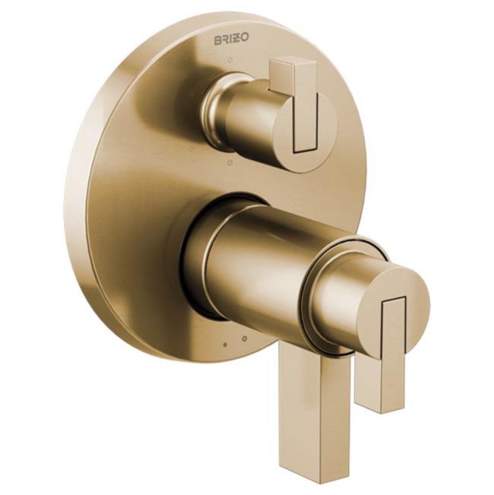 Litze&#xae; TEMPASSURE&#xae; THERMOSTATIC VALVE WITH 6-FUNCTION DIVERTER TRIM - Less Handles