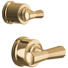 Brizo HX75P65-PG - Beauclere™ Pressure Balance Valve with Integrated Diverter Trim Cross Handle Kit