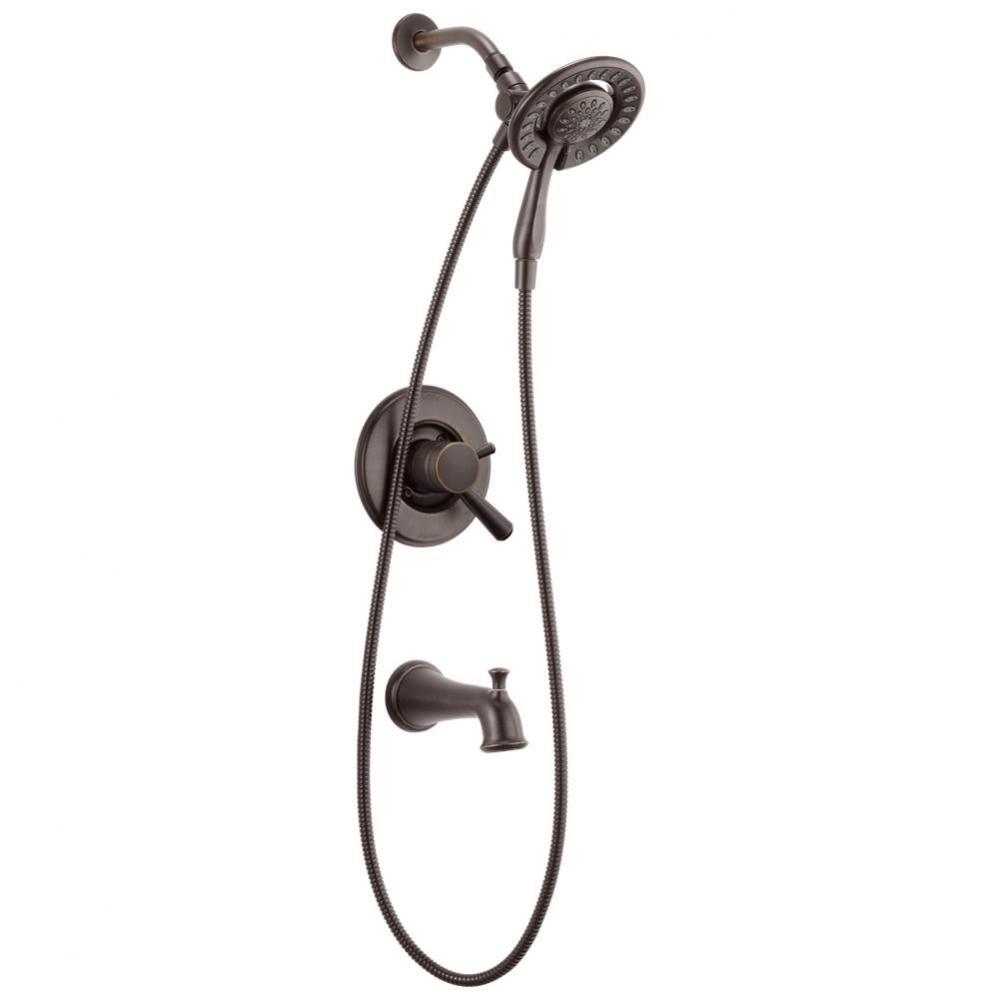 Linden™ Monitor&#xae; 17 Series Tub and Shower Trim with In2ition&#xae; Two-in-One Shower