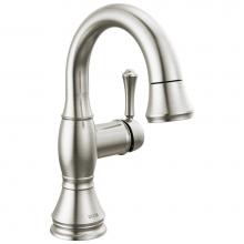 Delta Faucet 597-SSPD-DST - Cassidy™ Single Handle Pull Down Bathroom Faucet