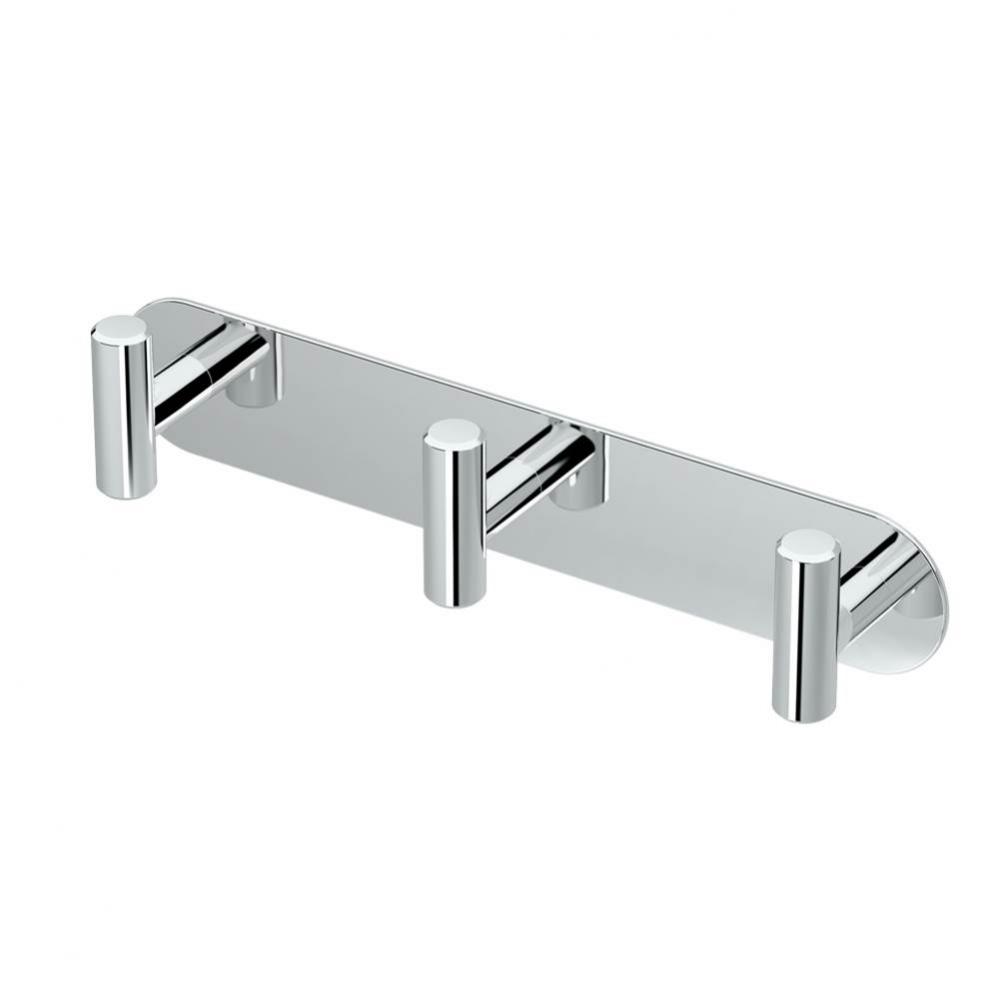 Latitude, All Modern D&#xe9;cor 11&apos;&apos; L Triple Robe Hook, Chrome