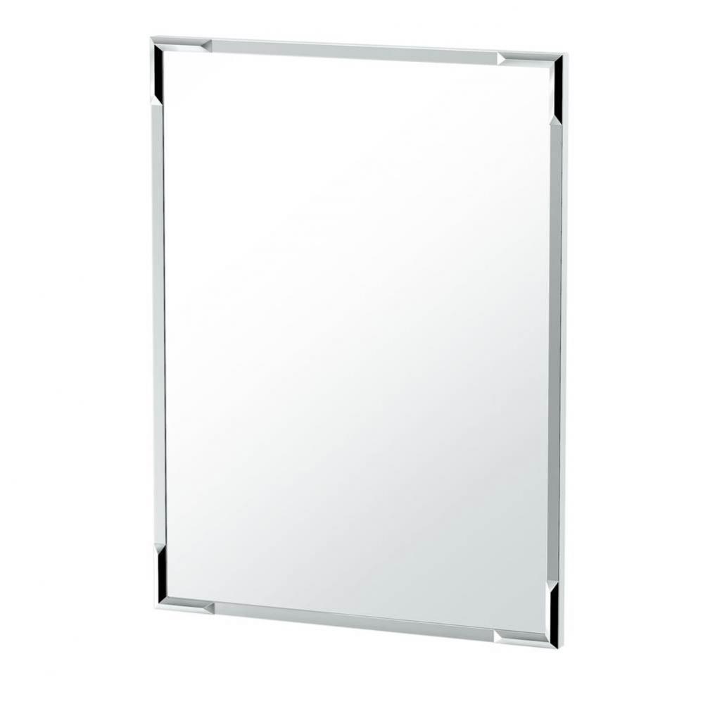 Faceted Flush Mount 32.5&apos;&apos;H Rectangle Mirror
