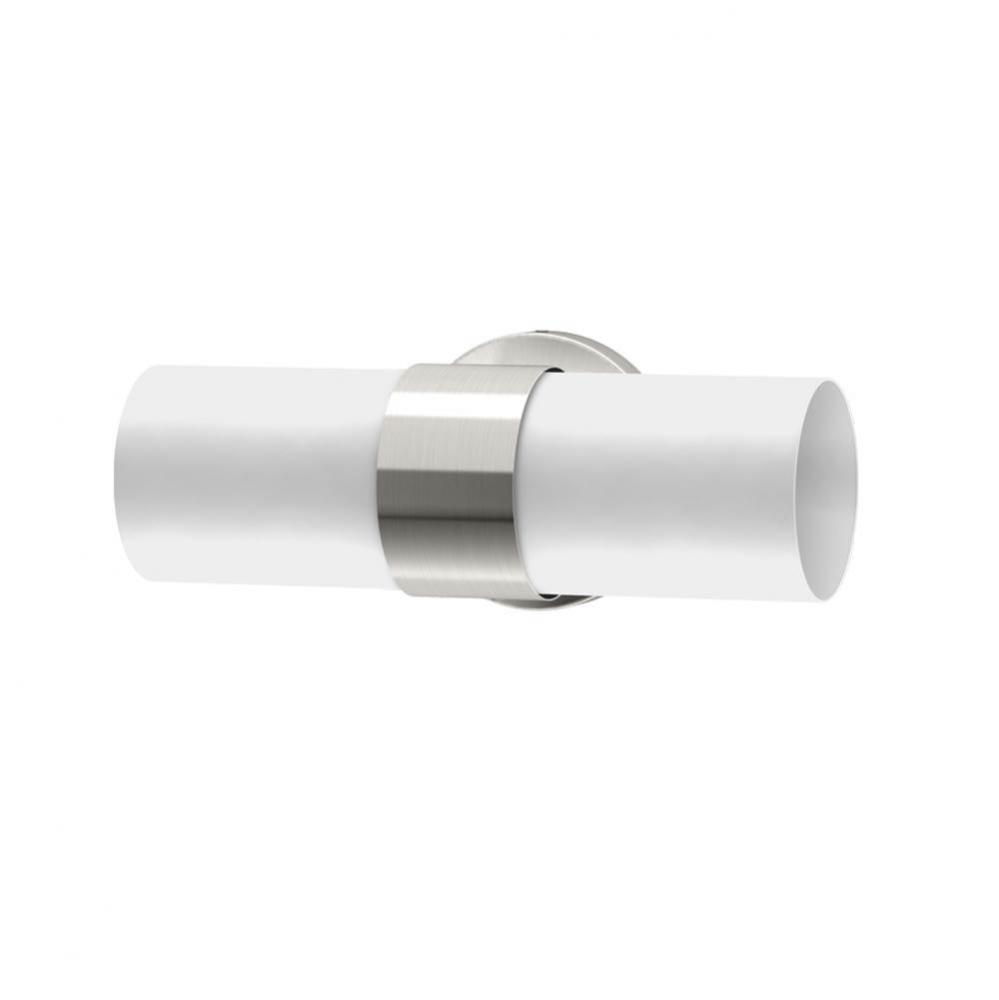 Glam Double Sconce, Satin Nickel