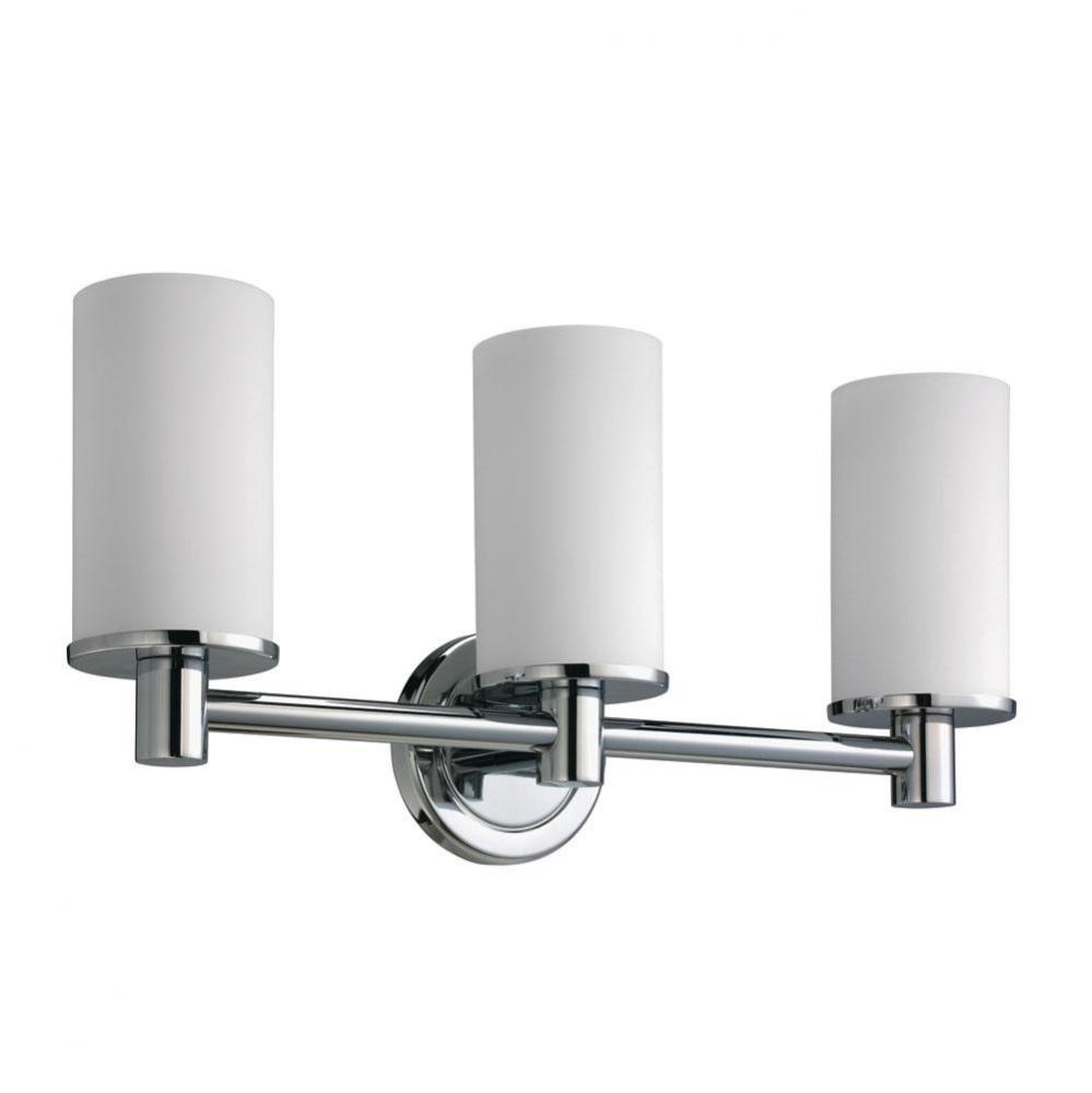 Latitude Triple Sconce, Chrome