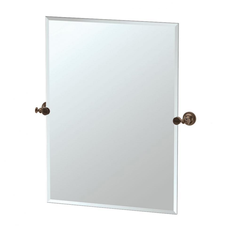 Tavern 31.5&apos;&apos; H Frameless Rectangle Mirror, Bronze