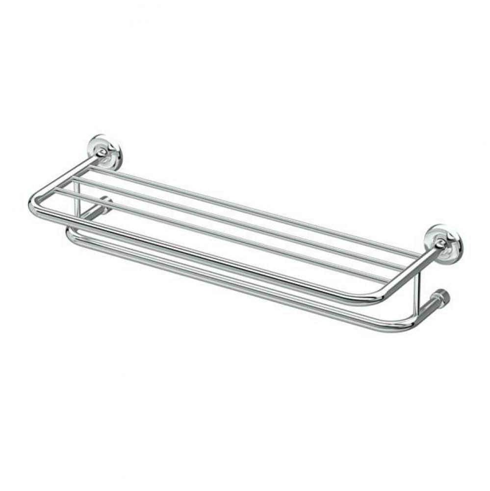Designer II 24&apos;&apos;L Towel Rack, Chrome
