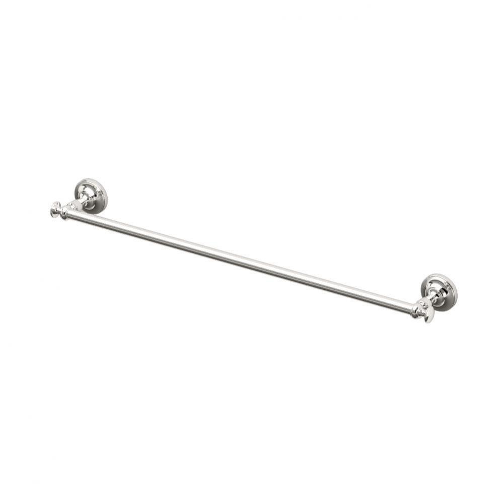 Tavern 24&apos;&apos;L Towel Bar, Polished Nickel