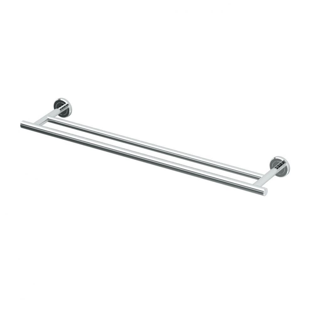 Latitude 24&apos;&apos;L Double Towel Bar, Chrome