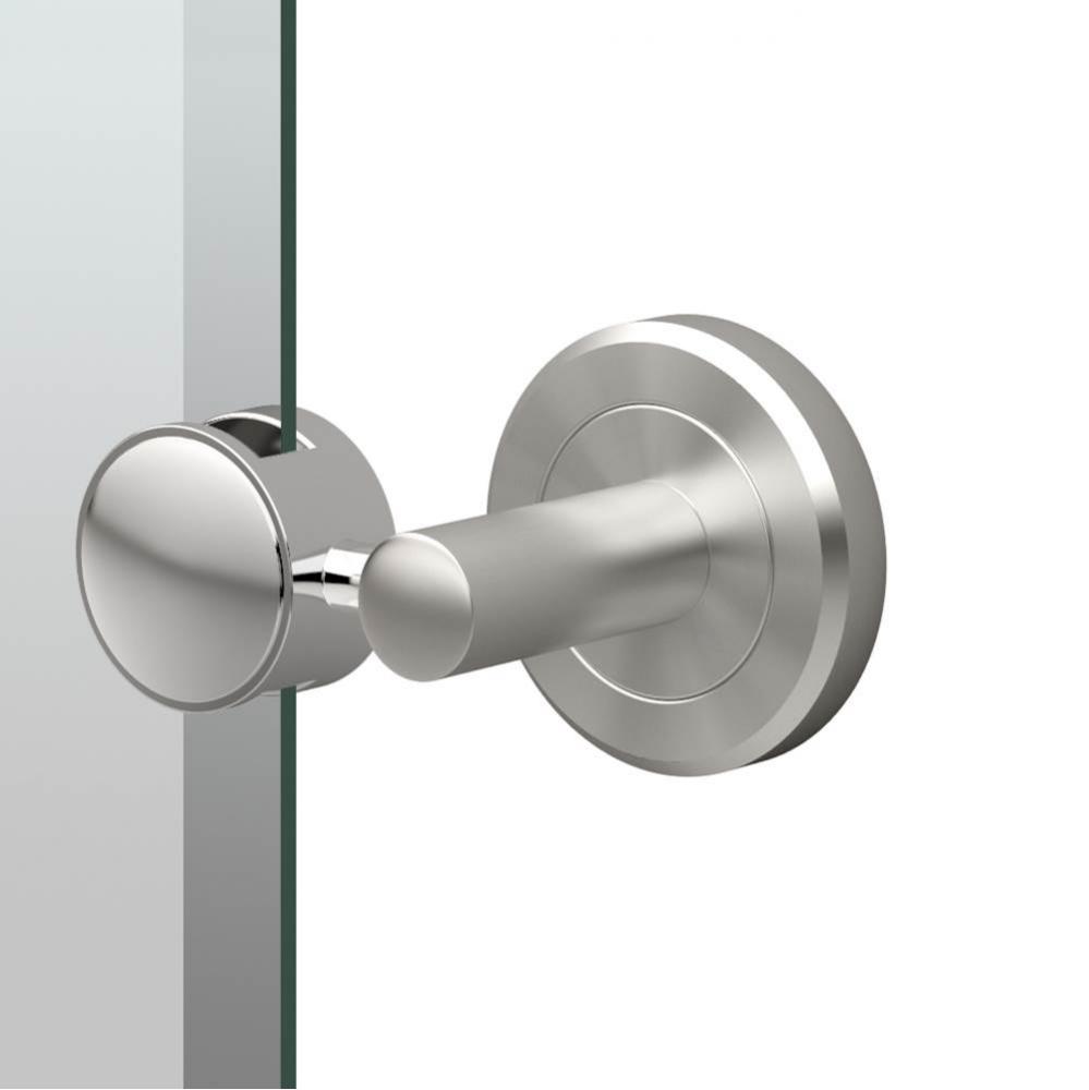 Latitude 31.5&apos;&apos;H Frameless Rectangle Mirror Satin Nickel