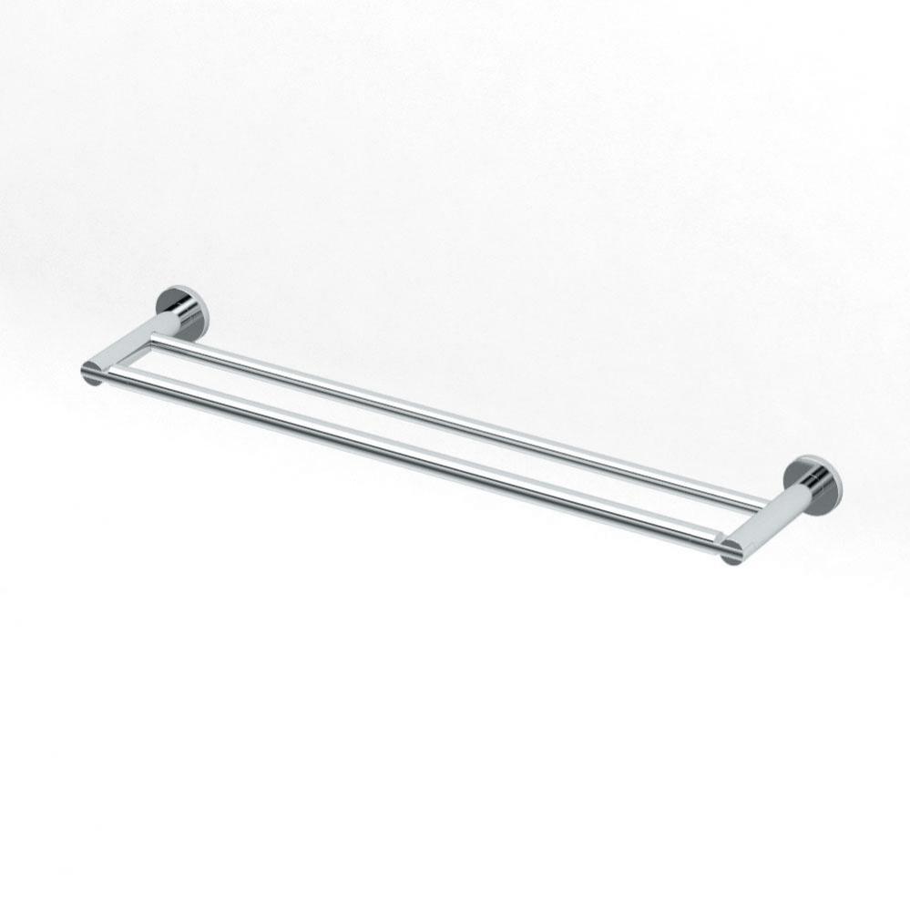 Channel 24&apos;&apos; Double Towel Bar, Chrome