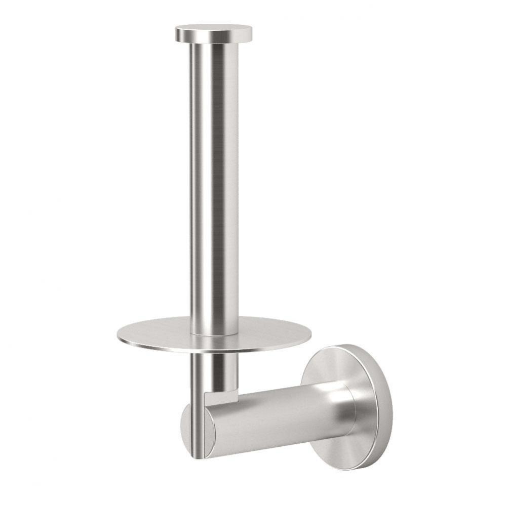Channel Storage Tissue Holder, Satin Nickel