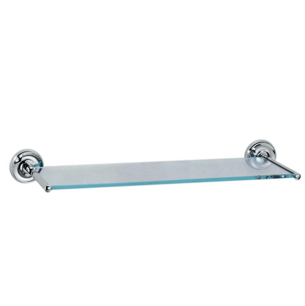 Designer II Vanity Glass Shelf Chrome