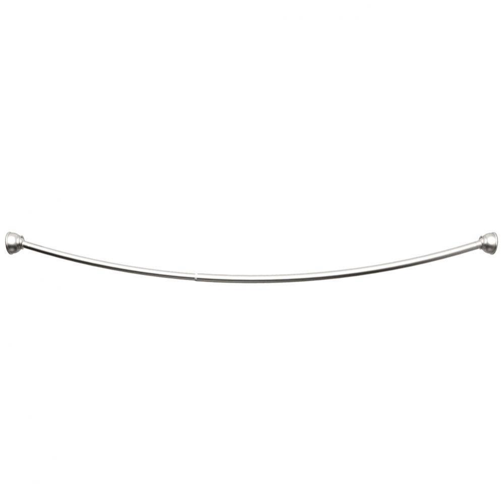 Shower Rod, Curved, Satin Nickel