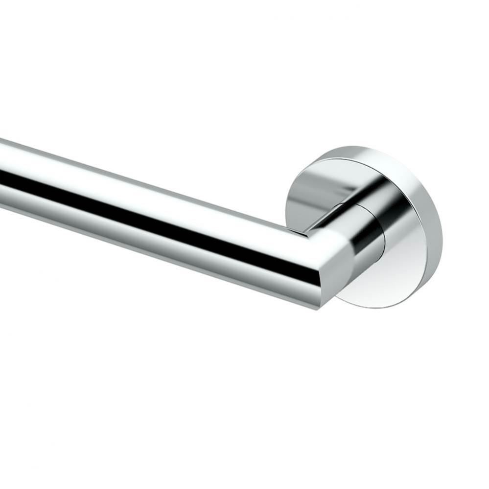 Glam 18&apos;&apos;L Grab Bar, Chrome