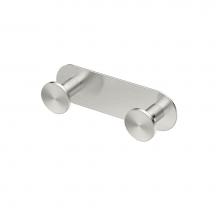 Gatco 1285 - Glamour All Modern Décor 6.5''L Double Robe Hook, Satin Nickel