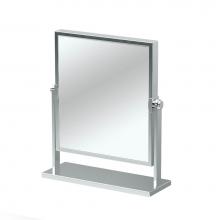 Gatco 1381 - Table Mirror, 3X Magnification, Chrome