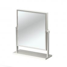 Gatco 1382 - Table Mirror, 3X Magnification, Satin Nickel