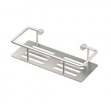 Gatco 1433 - Rectangular Shower Shelf, Satin Nickel