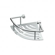 Gatco 1452 - Elegant Corner Shelf 8''L, Chrome
