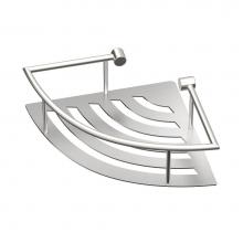 Gatco 1456 - Elegant Corner Shelf 11''L, Brushed Nickel