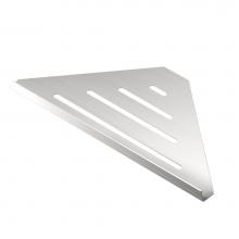 Gatco 1464 - Elegant Corner Shelf, 13''L, Brushed Nickel