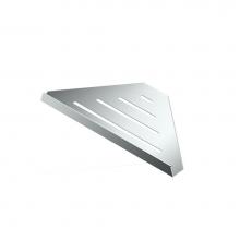 Gatco 1470 - Elegant Corner Shelf, 9''L, Chrome