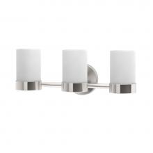 Gatco 1637 - Glam Triple Sconce, Satin Nickel