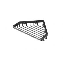 Gatco 1495MX - Corner Shower Basket 7''W Matte Black
