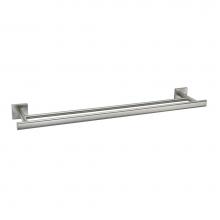 Gatco 4074 - Elevate 24''L Double Towel Bar, Satin Nickel
