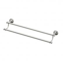 Gatco 4124 - Tavern 24''L Double Towel Bar Polished Nickel