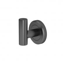 Gatco 4245MX - Latitude Robe Hook Matte Black